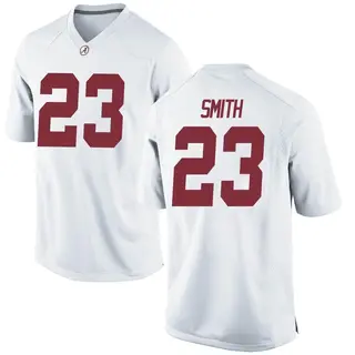 Replica Youth James Smith Alabama Crimson Tide Nike Football College Jersey - White