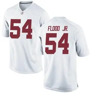 Replica Youth Kyle Flood Jr. Alabama Crimson Tide Nike Football College Jersey - White