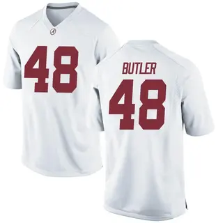 Replica Youth Prince Butler Alabama Crimson Tide Nike Football College Jersey - White