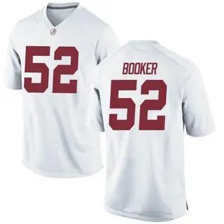 Replica Youth Tyler Booker Alabama Crimson Tide Nike Football College Jersey - White