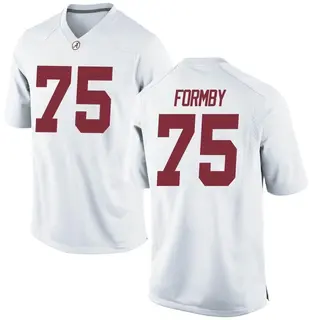 Replica Youth Wilkin Formby Alabama Crimson Tide Nike Football College Jersey - White