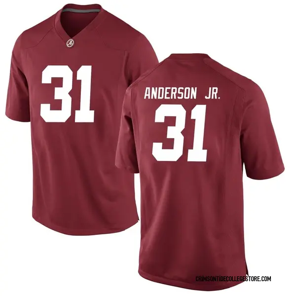 Replica Youth Will Anderson Jr. Alabama Crimson Tide Nike Crimson Football College Jersey -
