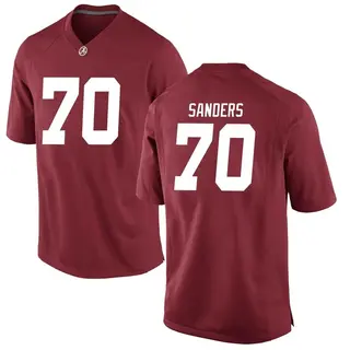 Replica Youth William Sanders Alabama Crimson Tide Nike Crimson Football College Jersey -