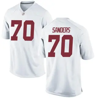 Replica Youth William Sanders Alabama Crimson Tide Nike Football College Jersey - White